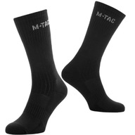 Bavlnené vysoké ponožky M Tac Mk 2 Black 44-46
