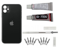 Zadný kryt iPhone 11 čierny Veľké očko + nôž