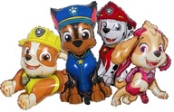 SADA BALÓNOV Tlapková patrola CHASE SKYE RUBBLE MARSHALL DARČEK K NARODENINÁM 4 ks SADA BALÓNOV Tlapková patrola CHASE SKYE RUBBLE MARSHALL DARČEK K NARODENINÁM 4 ks