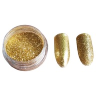 Pure Gold duo glitrový púder na zdobenie nechtov Pure Gold duo glitrový púder na zdobenie nechtov