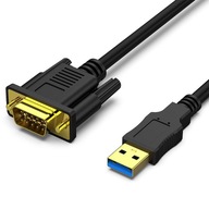 USB 3.0 NA VGA ADAPTÉROVÝ KÁBEL 1,8 M 1080P ČIERNY