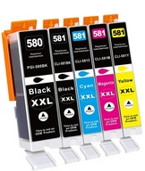 5x atrament pre CANON Pixma TS6150 TS6151 TR7550 TR8550 5x atrament pre CANON Pixma TS6150 TS6151 TR7550 TR8550
