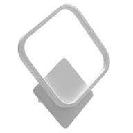 Biele hranaté LED nástenné svietidlo 12W EMMA IDEUS Biele hranaté LED nástenné svietidlo 12W EMMA IDEUS