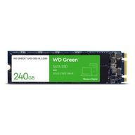 WD Green WDS240G3G0B SSD disk (240 MB ; M.2 ; SATA