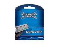 Vložka do žiletky Wilkinson Sword Quattro 8 ks (M) P2 Vložka do žiletky Wilkinson Sword Quattro 8 ks (M) P2