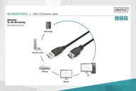 Predlžovací kábel USB 3.1 Gen.1 SuperSpeed ​​​​5Gbps