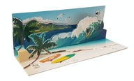 3D HRACIE KARTY SURFOVANIE na pláži pri rôznych príležitostiach 3D HRACIE KARTY SURFOVANIE na pláži pri rôznych príležitostiach