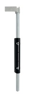 VSA QF ALU Gate Lock Black 9005 Locinox
