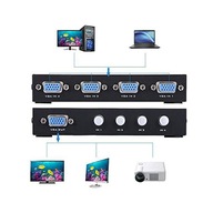Prepínač obrazu VGA 4x1 Rozbočovač monitora