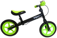 Zeleno-čierny balančný bicykel R4 R-Sport Wheels Zeleno-čierny balančný bicykel R4 R-Sport Wheels