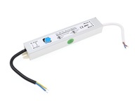 Vodotesný napájací zdroj pre LED pásy IP67 20W 12V SLIM