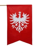 Vlajka Veľkopoľského povstania KORONA 110x70 cm Povstanie STRONG PREMIUM