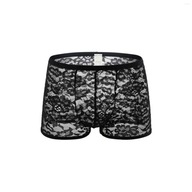 SEXY ČIPKOVANÉ PÁNSKE BOXERKY, ČIERNA L SEXY ČIPKOVANÉ PÁNSKE BOXERKY, ČIERNA L
