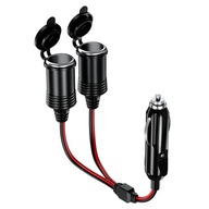 DISTRIBÚTOR SPLITTER AUTOCIGARETOVÝ ZAPAĽOVAČ ZÁSUVKA X2 DISTRIBÚTOR SPLITTER AUTOCIGARETOVÝ ZAPAĽOVAČ ZÁSUVKA X2