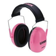 Detské slúchadlá s potlačením hluku UVEX, ružové