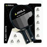 Súprava stolnotenisových rakiet a loptičiek JOOLA Black White Súprava stolnotenisových rakiet a loptičiek JOOLA Black White