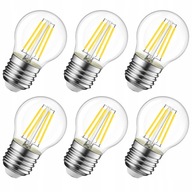 E27 LED guľová žiarovka vlákno 8W=60W 800lm neutrálna dekoratívna Savineo E27 LED guľová žiarovka vlákno 8W=60W 800lm neutrálna dekoratívna Savineo