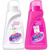 VANISH Oxi Action tekutý odstraňovač škvŕn, biela farba 2 VANISH Oxi Action tekutý odstraňovač škvŕn, biela farba 2