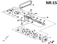 HLAVNÁ PRUŽINA SPOJKY Quad TGB TARGET 250cc OEM HLAVNÁ PRUŽINA SPOJKY Quad TGB TARGET 250cc OEM