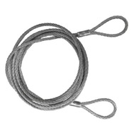 BEZPEČNOSTNÉ OCEĽOVÉ KÁBLO NA ČLN, priemer 10mm, 3,0m BEZPEČNOSTNÉ OCEĽOVÉ KÁBLO NA ČLN, priemer 10mm, 3,0m