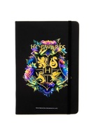 Zápisník A5 Harry Potter Rokfort guma 96k, kockovaný Zápisník A5 Harry Potter Rokfort guma 96k, kockovaný