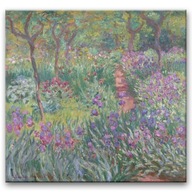 Obraz Claude Monet - Záhrada v Giverny 90x90