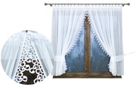 READY ZÁCLONA VOIL RAIN BIELA 400x160 GUIPURA READY ZÁCLONA VOIL RAIN BIELA 400x160 GUIPURA