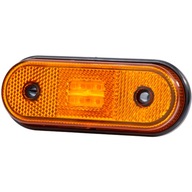 Žltá obrysová lampa FRISTOM FT-020 LED s reflektorom a káblom 0,5 m Žltá obrysová lampa FRISTOM FT-020 LED s reflektorom a káblom 0,5 m