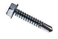 Samorezná skrutka s kľúčom 10mm 6,3x38 200 ks Samorezná skrutka s kľúčom 10mm 6,3x38 200 ks