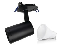Pohyblivé svietidlo SPOT vstavané + LED GU10 5W Pohyblivé svietidlo SPOT vstavané + LED GU10 5W