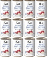 Brit Mono Protein Lamb Rice mokré krmivo pre psov jahňacie mäso 12x400g Brit Mono Protein Lamb Rice mokré krmivo pre psov jahňacie mäso 12x400g