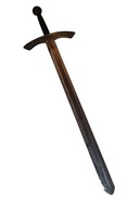 Veľký drevený rytiersky meč, 100 cm, rytiersky kostým