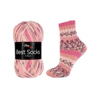 Vlna-Hep Socks Najlepšia 4-fach 7303 ponožková priadza Vlna-Hep Socks Najlepšia 4-fach 7303 ponožková priadza