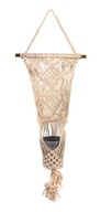 Plechový stojan na kvety Deco Macrame 92 cm