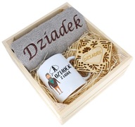 SKVELÝ DARČEK PRE DEDKA UTERÁK + KRABIČKA NA HRNKY SKVELÝ DARČEK PRE DEDKA UTERÁK + KRABIČKA NA HRNKY