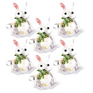 Kruhový držiak na obrúsky Bunny Prstene na obrúsky Kruhový držiak na obrúsky Bunny Prstene na obrúsky
