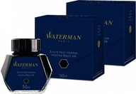 Atrament Waterman 2x50ml čierny dvojbalenie Atrament Waterman 2x50ml čierny dvojbalenie