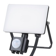 LED iluminátor 20W PIR pohybový senzor 5000K do štvorca