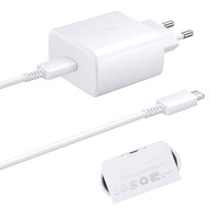 Originálna nástenná nabíjačka Samsung 45W + originálny kábel USB-C Originálna nástenná nabíjačka Samsung 45W + originálny kábel USB-C