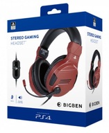 Slúchadlá pre PS4 Sony BigBen Red licencia