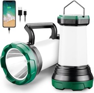 Lampáreň na kempingový stanový lampáš 1800mAh powerbanka Lampáreň na kempingový stanový lampáš 1800mAh powerbanka