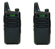 2 ks. KD-C1 ultrakompaktné UHF 3W rádio, napr. PMR
