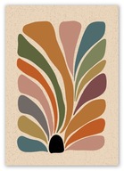 BOHO KVET MODERNÝ OBRAZ Z PLAGÁTU 40x50 cm #Z5 BOHO KVET MODERNÝ OBRAZ Z PLAGÁTU 40x50 cm #Z5