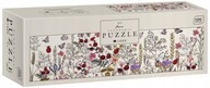 Panoramatické puzzle 1000 ks. Potlač kvetov