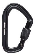 Black Diamond HotForge Screwgate Carabiner Black