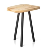 Konferenčný stolík s 3 nohami.Plátok dreva, 35-45 cm