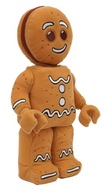LEGO MASCOT veľký plyšový Cookie Gingerbread man LEGO MASCOT veľký plyšový Cookie Gingerbread man