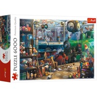 PUZZLE 6000 ŽELEZNIČNÁ STANICA PARNÝ VLAK LÁSKY TREFL PUZZLE 6000 ŽELEZNIČNÁ STANICA PARNÝ VLAK LÁSKY TREFL