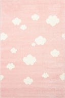 Detský koberec 133x190 Pink Soft Bambino