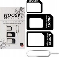 Noosy nano micro SIM adaptéry + SIM8 kľúč Noosy nano micro SIM adaptéry + SIM8 kľúč